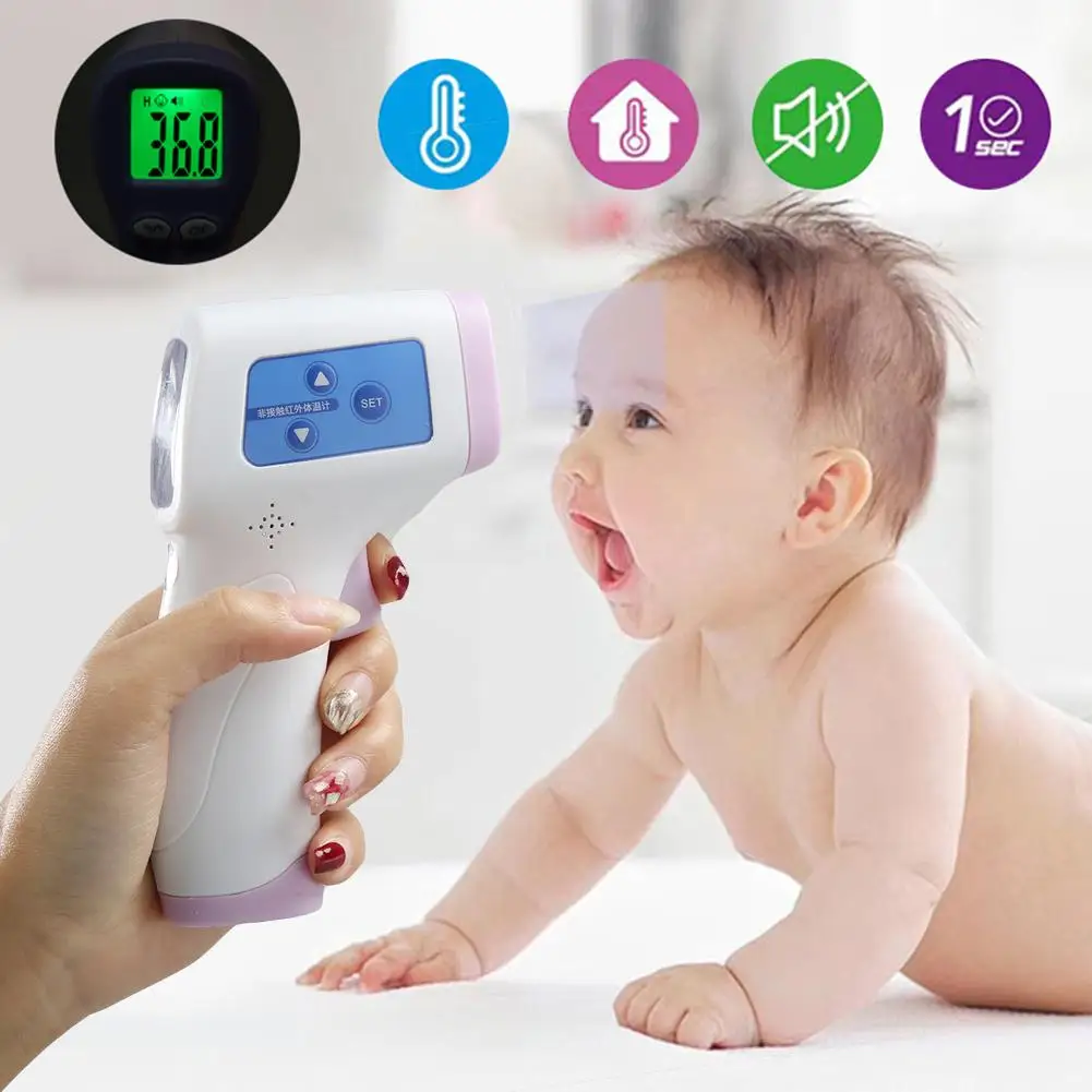 Digital Infrared Non-Contact Forehead Instant Read Thermometer Temperature Meter
Digital Infrared Non-Contact Forehead Instant Read Thermometer Temperature Meter