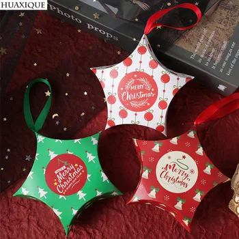 10X Christmas Gift Boxes Santa Claus Candy Box Star Shape Merry Christmas Boxes Bags for Home New Year Xmas Decor Kid Gifts 2021
10X Christmas Gift Boxes Santa Claus Candy Box Star Shape Merry Christmas Boxes Bags for Home New Year Xmas Decor Kid Gifts 2021