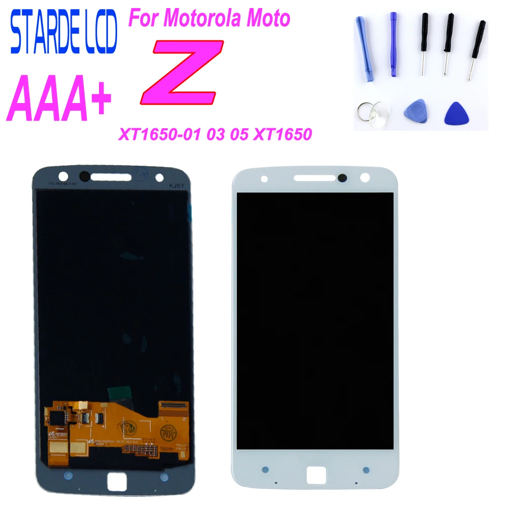 For Motorola Moto Z XT1650 LCD For moto Z XT1650 Display LCD Screen Touch Digitizer Assembly Black and White
For Motorola Moto Z XT1650 LCD For moto Z XT1650 Display LCD Screen Touch Digitizer Assembly Black and White