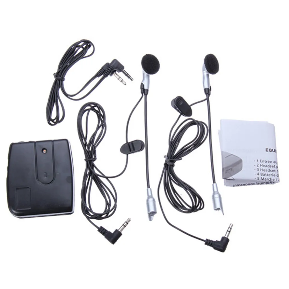 Motorbike Motorcycle Helmet Headset 2 way Intercom Communication System Interphone Headset Intercomunicador Motocicleta Earphone
Motorbike Motorcycle Helmet Headset 2 way Intercom Communication System Interphone Headset Intercomunicador Motocicleta Earphone