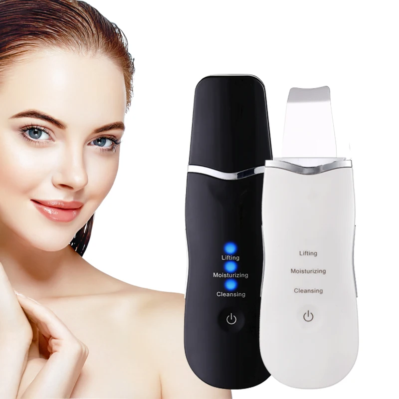 Ultrasonic Skin Scrubber Peeling Shovel Facial Pore Cleaner Blackhead Remover Face Lifting USB Rechargeable Ion Deep Cleaning
Ultrasonic Skin Scrubber Peeling Shovel Facial Pore Cleaner Blackhead Remover Face Lifting USB Rechargeable Ion Deep Cleaning