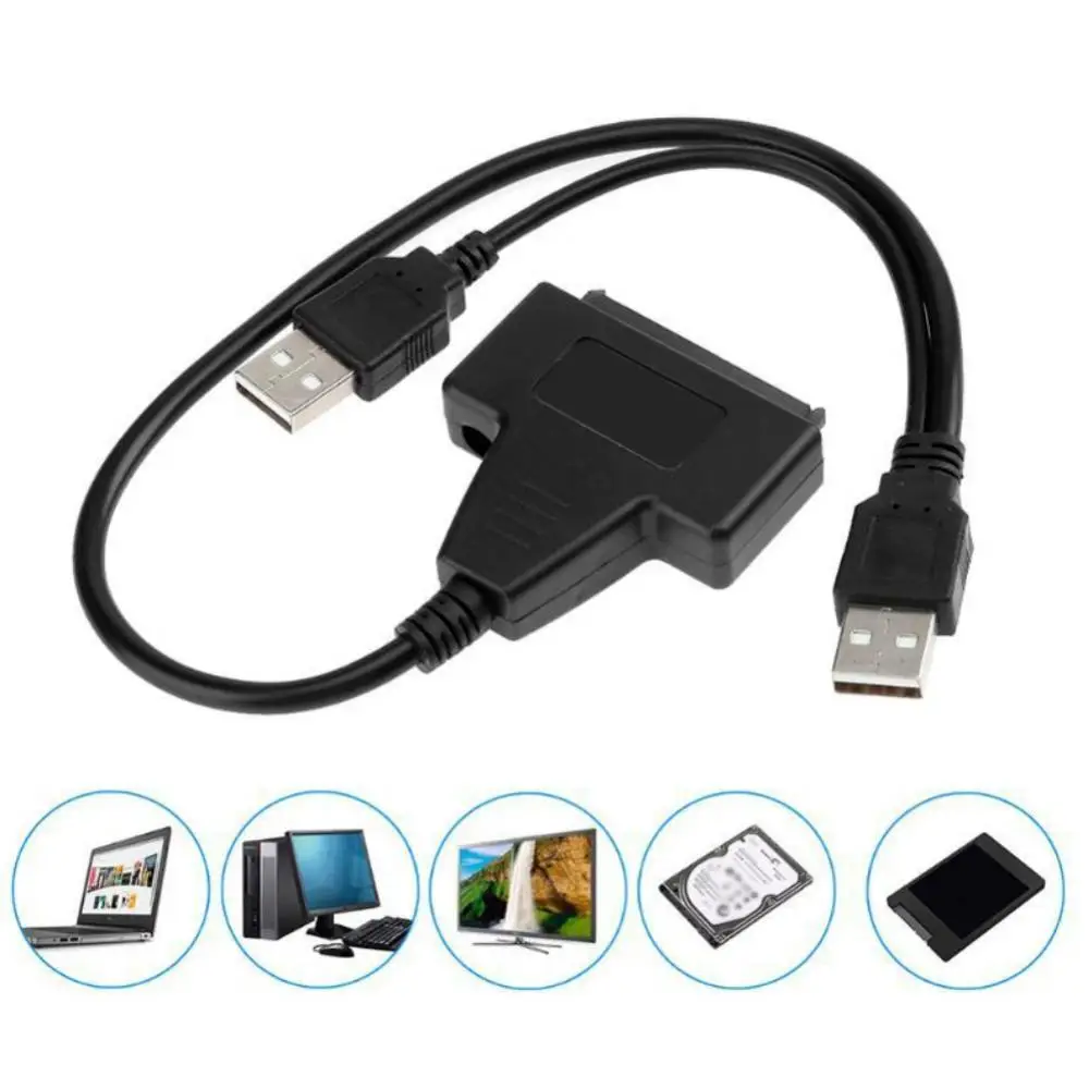 Двойной 2,0 USB Sata USB кабель для передачи данных для SATA 7 + 15Pin кабель конвертер адаптер для 2,5 дюймов жесткий диск sata кабель удлинитель usb 40 см
Двойной 2,0 USB Sata USB кабель для передачи данных для SATA 7 + 15Pin кабель конвертер адаптер для 2,5 дюймов жесткий диск sata кабель удлинитель usb 40 см