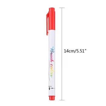 12 Fluorescent Colors Calligraphy Marker Brush Pens Large Regular Script Drawing 0811
12 Fluorescent Colors Calligraphy Marker Brush Pens Large Regular Script Drawing 0811