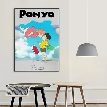 Ponyo on the Cliff Minimalist Vintage Canvas Poster Art Print Wall Pictures for Living Room No Frame
Ponyo on the Cliff Minimalist Vintage Canvas Poster Art Print Wall Pictures for Living Room No Frame