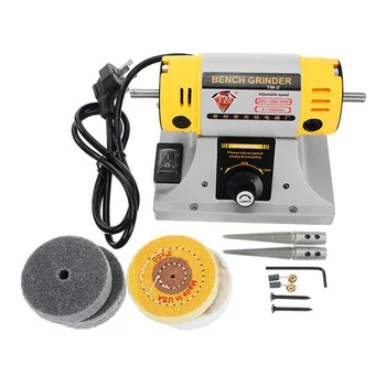 350W 220V Multi-purpose Mini Bench Grinder Polishing Machine Kit For Jewelry Dental Jewelry Motor Lathe Bench Grinder Kit Set
350W 220V Multi-purpose Mini Bench Grinder Polishing Machine Kit For Jewelry Dental Jewelry Motor Lathe Bench Grinder Kit Set