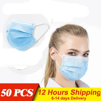 3 Three-layer Protection Non Woven Disposable Dust Face Mouth Masks Anti-Dust Earhook Mask Flu 50/100Pcs
3 Three-layer Protection Non Woven Disposable Dust Face Mouth Masks Anti-Dust Earhook Mask Flu 50/100Pcs