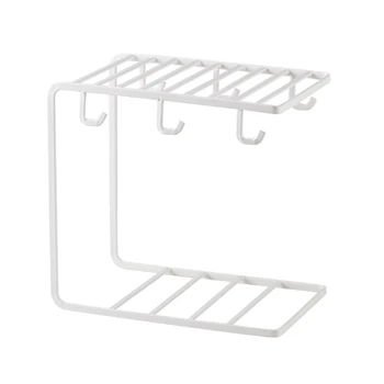 Coffee Cup Plates Iron Rack Creative Iron Drain Shelf Cup Holder Household Mug Storage Kitchen Rack
Coffee Cup Plates Iron Rack Creative Iron Drain Shelf Cup Holder Household Mug Storage Kitchen Rack