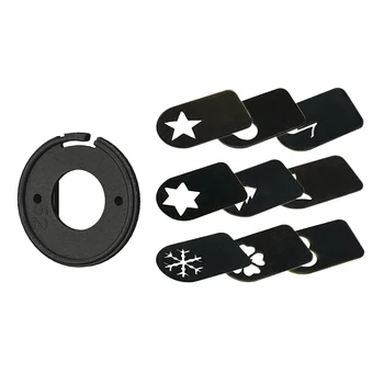 82mm Lens Cover Cap & Bokeh Effect Kit Spot Cards Set with 9 Shape for Romantic Photo Accessory
82mm Lens Cover Cap & Bokeh Effect Kit Spot Cards Set with 9 Shape for Romantic Photo Accessory