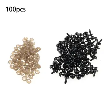 100Pcs/set DIY Doll Toy Eyes Safety Eyes Puppets Doll with Washers Plastic, Black Drop Shipping Support
100Pcs/set DIY Doll Toy Eyes Safety Eyes Puppets Doll with Washers Plastic, Black Drop Shipping Support