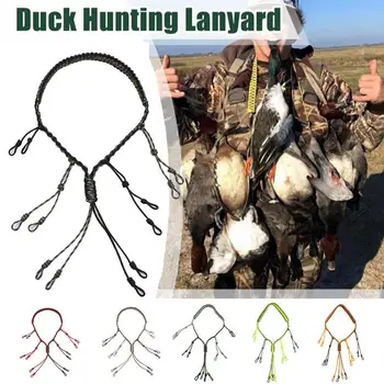 Hunting Decoy Rope Hunting Duck Call Lanyard Cord Hunter Game Whistle Lanyard Hunting Decoy Rope with 12 Adjustable Loops Rings
Hunting Decoy Rope Hunting Duck Call Lanyard Cord Hunter Game Whistle Lanyard Hunting Decoy Rope with 12 Adjustable Loops Rings