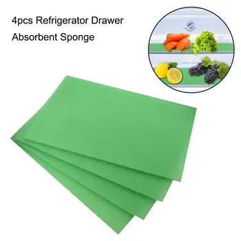 4pcs Refrigerator Drawer Sponge Vegetable And Fruit Absorbent Sponge Anti-corrosion Pad Vegetable And Fruit Fresh-keeping Mat
4pcs Refrigerator Drawer Sponge Vegetable And Fruit Absorbent Sponge Anti-corrosion Pad Vegetable And Fruit Fresh-keeping Mat