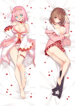 Anime Princess Connect! Re:Dive Pecorine & Kuroneko Kyaru Dakimakura Cover Maiden Kokkoro & Kyaru Bolster Hugs Body Pillowcase
Anime Princess Connect! Re:Dive Pecorine & Kuroneko Kyaru Dakimakura Cover Maiden Kokkoro & Kyaru Bolster Hugs Body Pillowcase