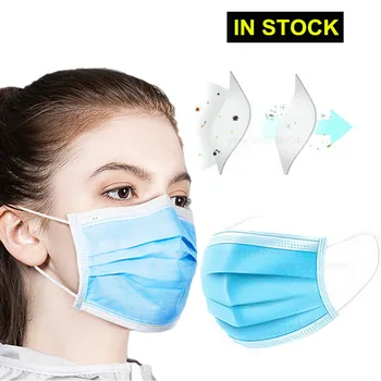100Pcs Disposable Mask Anti Dust Face Mouth Masks Non Woven 3 Laye Filter Mascarillas Mask Anti Haze Earloops Mask Safety Masque
100Pcs Disposable Mask Anti Dust Face Mouth Masks Non Woven 3 Laye Filter Mascarillas Mask Anti Haze Earloops Mask Safety Masque