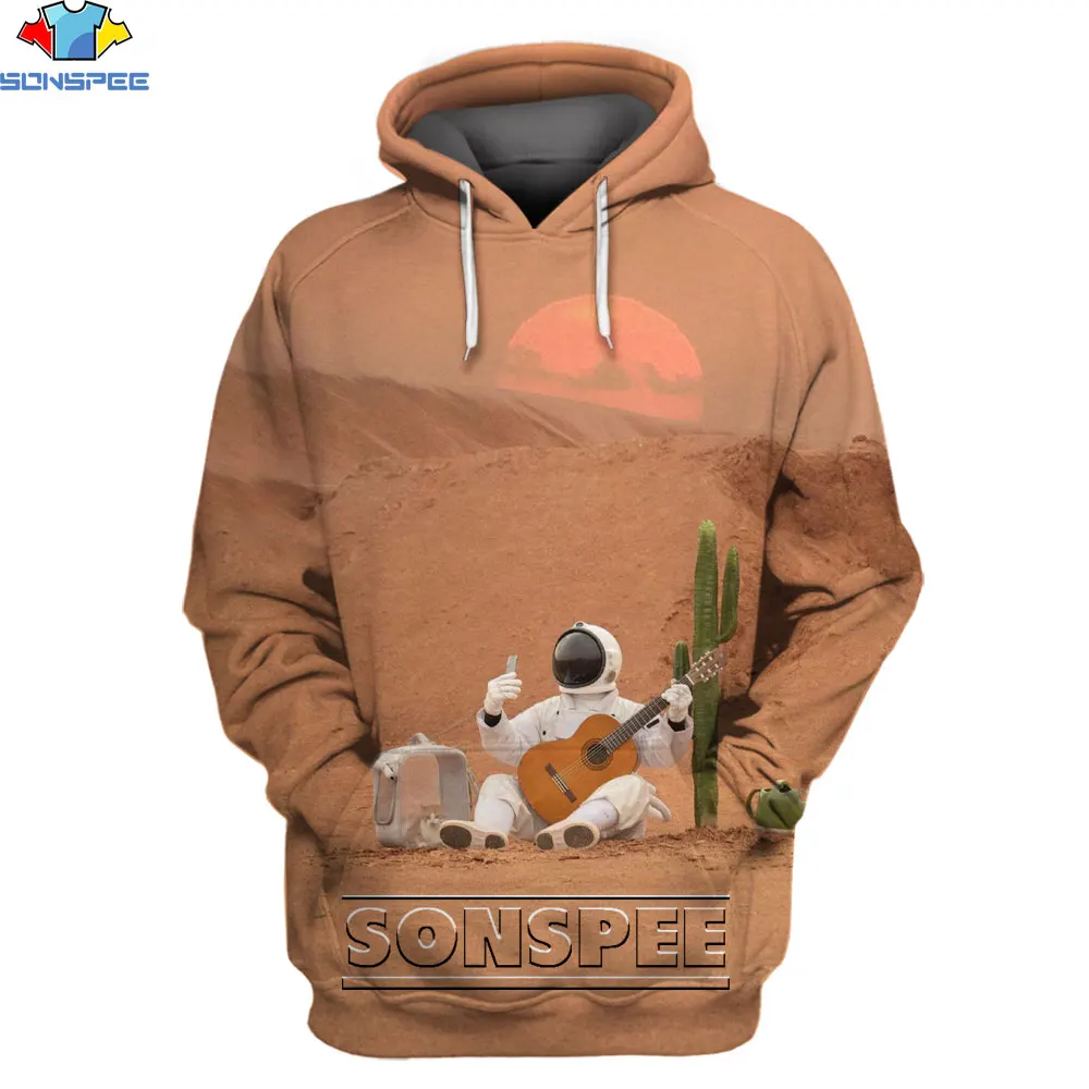 SONSPEE 3D Astronaut Print Hoodie Harajuku Sci-Fi Men's Oversized Fashion Street Pullover Sweater Wonderful Women's Hot New Tops
SONSPEE 3D Astronaut Print Hoodie Harajuku Sci-Fi Men's Oversized Fashion Street Pullover Sweater Wonderful Women's Hot New Tops