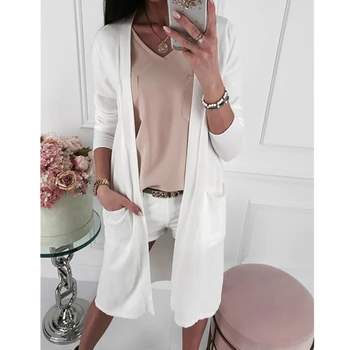 Womens Tops and Blouses Elegant long Sleeve Casual Plain Loose kimono Cardigan Femme Ladies OL Shirt Classic blusa feminina
Womens Tops and Blouses Elegant long Sleeve Casual Plain Loose kimono Cardigan Femme Ladies OL Shirt Classic blusa feminina