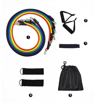 11pcs/set Resistance Bands Fitness Exercise Elastic Band Exercise Latex Tubes Pull Rope Rubber Expander with Storage Bag
11pcs/set Resistance Bands Fitness Exercise Elastic Band Exercise Latex Tubes Pull Rope Rubber Expander with Storage Bag