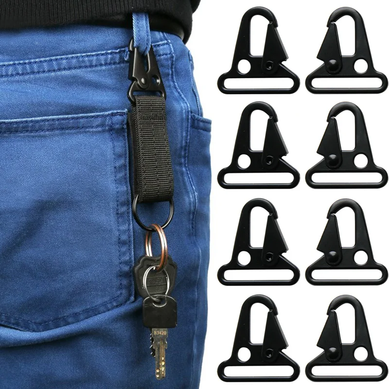 Quick Release Sling Snap Hook Carabiner Spring Clip Keychain Buckle Outdoor Tools D6
Quick Release Sling Snap Hook Carabiner Spring Clip Keychain Buckle Outdoor Tools D6