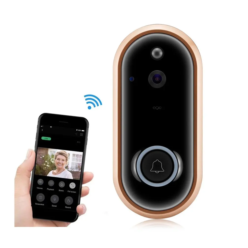 M6 Pro Smart Wireless Wifi Video Intercom Doorbell Wireless Wifi Remote Smart Doorbell Ring Phone Intercom Security
M6 Pro Smart Wireless Wifi Video Intercom Doorbell Wireless Wifi Remote Smart Doorbell Ring Phone Intercom Security