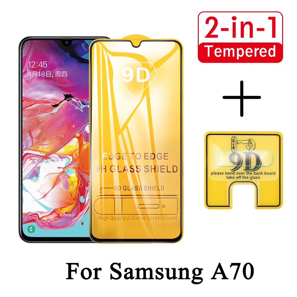 2 in 1 9D Tempered Glass SamsungA70 Camera Lens Protective Glass for Samsung Galaxy A70 sansung A 70 70A A705 Screen Protector
2 in 1 9D Tempered Glass SamsungA70 Camera Lens Protective Glass for Samsung Galaxy A70 sansung A 70 70A A705 Screen Protector