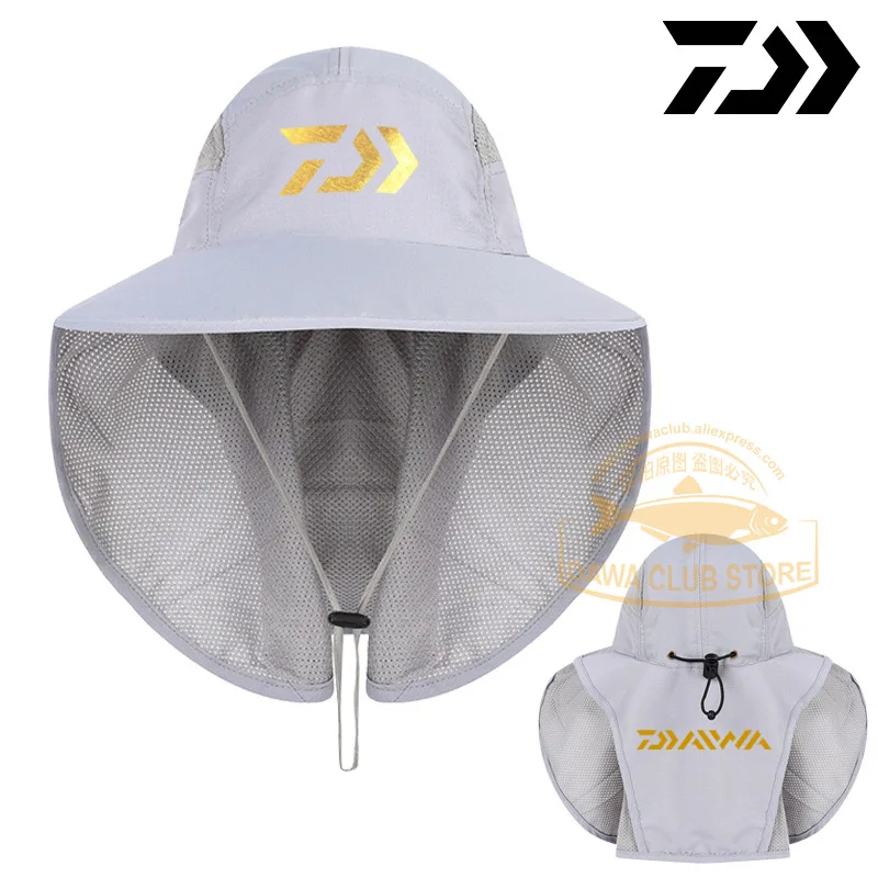 2019 UNISEX Daiwa Fishing Cap UV Protection Face Neck Cover Sun Protcet Man DAWA Fishing Hats Outdoor Fishing Hiking Visor Hat
2019 UNISEX Daiwa Fishing Cap UV Protection Face Neck Cover Sun Protcet Man DAWA Fishing Hats Outdoor Fishing Hiking Visor Hat