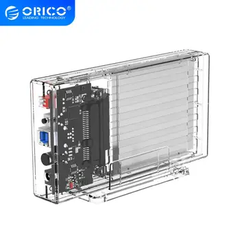 ORICO 2.5'' HDD Enclosure With Raid Function SATA to USB 3.0 Transparent Hard Drive Case Support UASP for 7-9.5 mm HDD SSD 4TB
ORICO 2.5'' HDD Enclosure With Raid Function SATA to USB 3.0 Transparent Hard Drive Case Support UASP for 7-9.5 mm HDD SSD 4TB