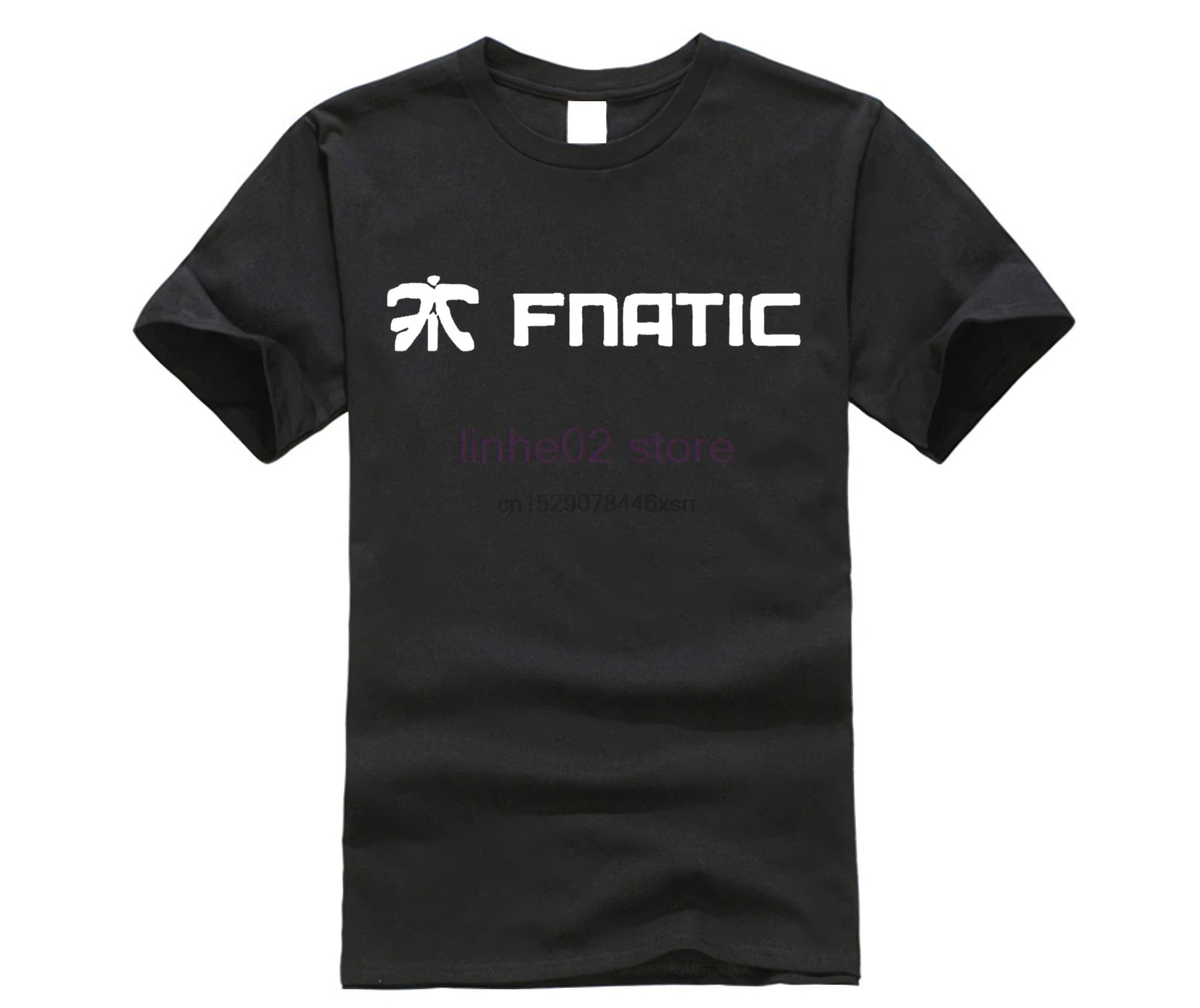 Новая летняя Горячая Распродажа футболка Fnatic хлопок команда футболки модные