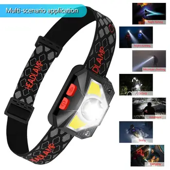 Camping Light USB Rechargeable Headlamp 350 Lumens Ultra Bright Motion Sensor LED Headlamp Flashlight 18650 Camping Lamp 15
Camping Light USB Rechargeable Headlamp 350 Lumens Ultra Bright Motion Sensor LED Headlamp Flashlight 18650 Camping Lamp 15