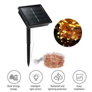 100 leds Solar LED Light String Waterproof LED Copper Wire String Bottle Lights Outdoor LED Strip Christmas Party Wedding Decor
100 leds Solar LED Light String Waterproof LED Copper Wire String Bottle Lights Outdoor LED Strip Christmas Party Wedding Decor