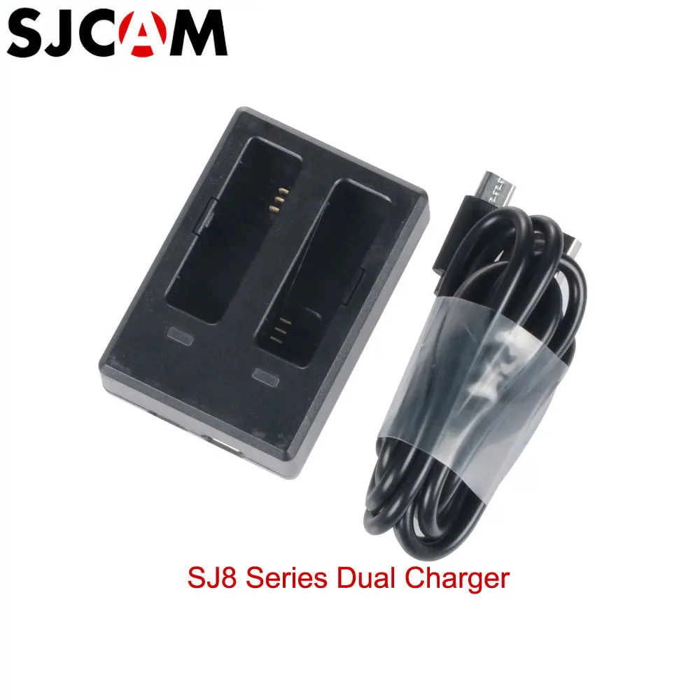 SJCAM SJ8 Dual Ports Charger Batteries Charging Replenisher For SJ8 Pro Plus Air 4K Sport Action Camera Original Accessories
SJCAM SJ8 Dual Ports Charger Batteries Charging Replenisher For SJ8 Pro Plus Air 4K Sport Action Camera Original Accessories
