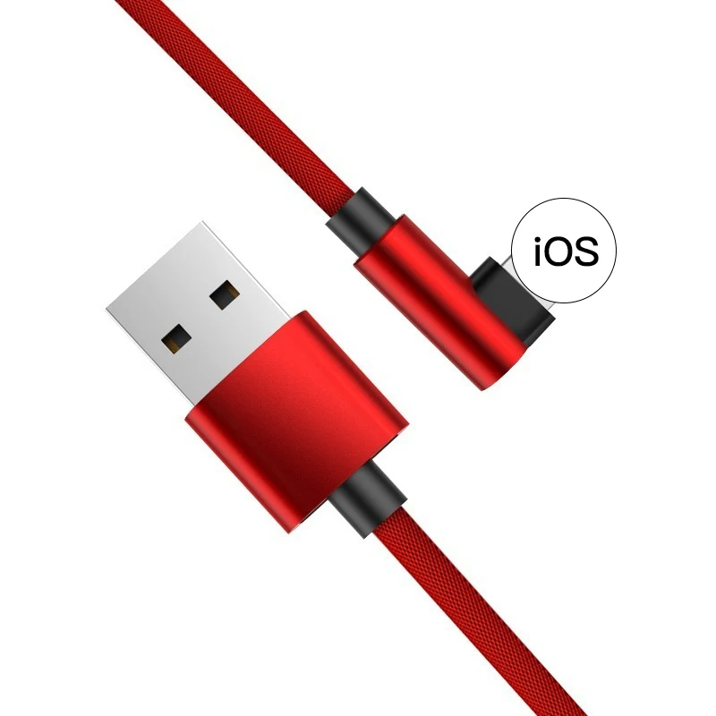 1M 2M 90 Degree USB Data Charger Fast Cable for iPhone X XR XS MAX 5 5S SE 6 S 6S 7 8 Plus iPad Phone Origin long Cord Charge
1M 2M 90 Degree USB Data Charger Fast Cable for iPhone X XR XS MAX 5 5S SE 6 S 6S 7 8 Plus iPad Phone Origin long Cord Charge