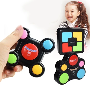 Children Memory Game Console Training Brain Coordination Machine LED Light Flash Sound Interactive Educational Toy
Children Memory Game Console Training Brain Coordination Machine LED Light Flash Sound Interactive Educational Toy