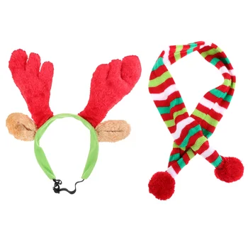 2PCS/Set Scarf and Headband Comfortable Christmas Theme Soft Festive Durable Scarf Accessories Headband for Dog Cat Pet
2PCS/Set Scarf and Headband Comfortable Christmas Theme Soft Festive Durable Scarf Accessories Headband for Dog Cat Pet
