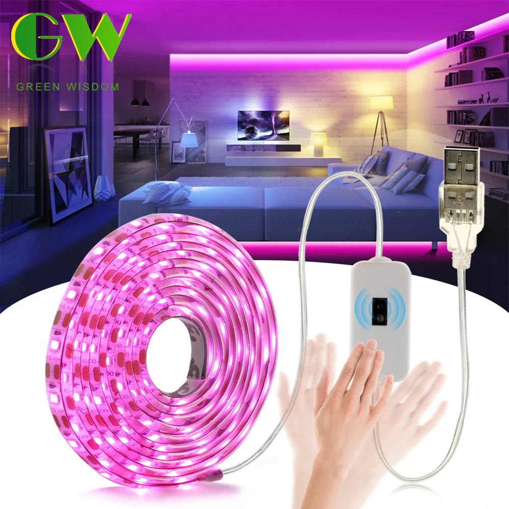 DC5V LED Strip Light USB Touch Sensor Switch LED Backlight TV Kitchen LED Strip Hand Sweep ON/OFF Flexible LED Diode Tape Ribbon
DC5V LED Strip Light USB Touch Sensor Switch LED Backlight TV Kitchen LED Strip Hand Sweep ON/OFF Flexible LED Diode Tape Ribbon