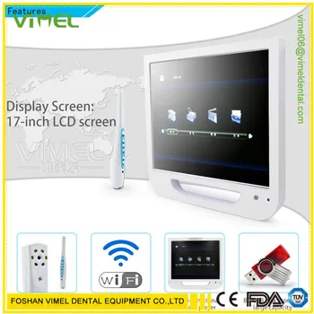 HD 5 Million Pixels All in one dental intra Oral Camera With 17inch LCD Screen+USB/Wifi Output Dental Endoscope With Holder
HD 5 Million Pixels All in one dental intra Oral Camera With 17inch LCD Screen+USB/Wifi Output Dental Endoscope With Holder
