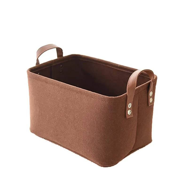 JOYJOO Foldable Storage Polyester Felt Baskets Collapsible Bins with Strong PU Holder Laundry Set for Cloth
JOYJOO Foldable Storage Polyester Felt Baskets Collapsible Bins with Strong PU Holder Laundry Set for Cloth