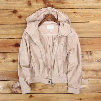 2020 new women jacket coat hooded 100% cotton washed boyfriend thin coat loose hoodie oversize tweed jaket gothic vadiming
2020 new women jacket coat hooded 100% cotton washed boyfriend thin coat loose hoodie oversize tweed jaket gothic vadiming