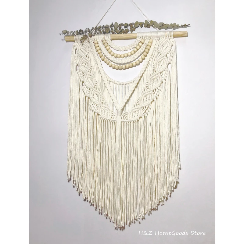 Graceful Harmony Elegant Macrame Wall Ornament 6 Hf9938772e5e64a0fae31e71bbca503b00