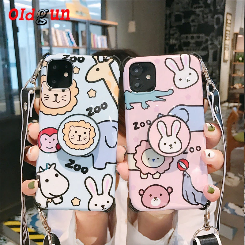 2019 new sales special edition lanyard animal iPhone 11 pro max case with bracket function for Apple Xs silicone phone bag
2019 new sales special edition lanyard animal iPhone 11 pro max case with bracket function for Apple Xs silicone phone bag