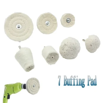 7pcs/set Buffing Wheel Practical Buffing Drill Pad Mop Wheel For Motorcycle Wheel Manifold Polishing Recessed Aread
7pcs/set Buffing Wheel Practical Buffing Drill Pad Mop Wheel For Motorcycle Wheel Manifold Polishing Recessed Aread