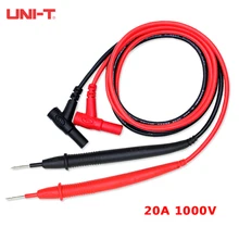 UNI-T Multimeter Test Lead Banana Plug, Digital Multimeter Probe Electrical Test Probe 20A 1000V
UNI-T Multimeter Test Lead Banana Plug, Digital Multimeter Probe Electrical Test Probe 20A 1000V