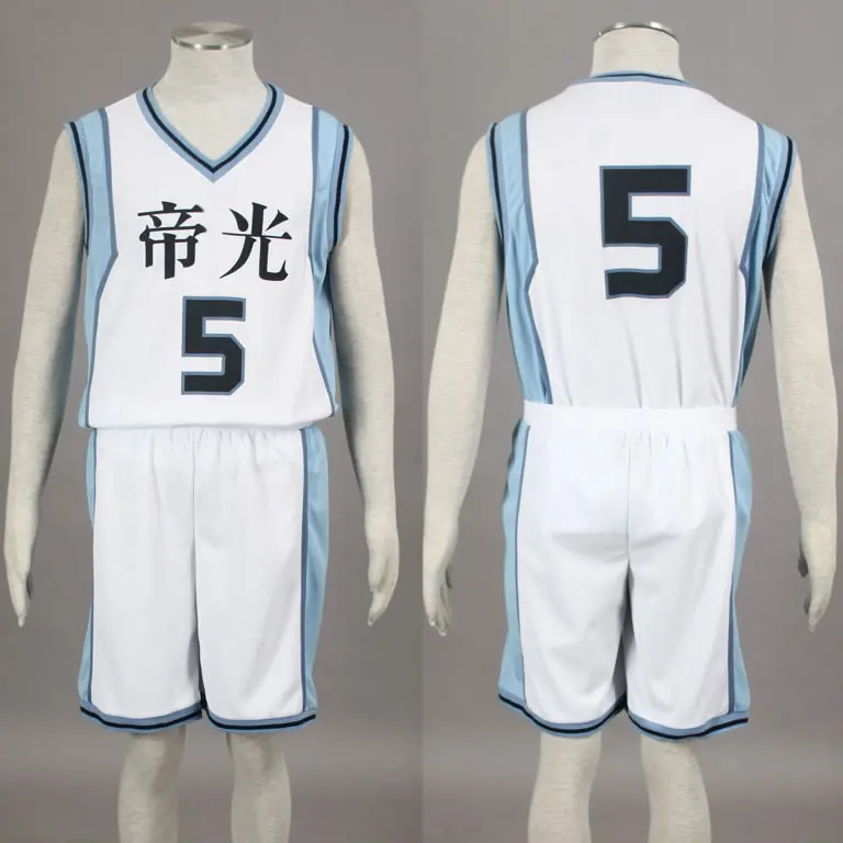 Мужской костюм для баскетбола Kuroko no Basuke Basket TEIKO школьная форма косплея |