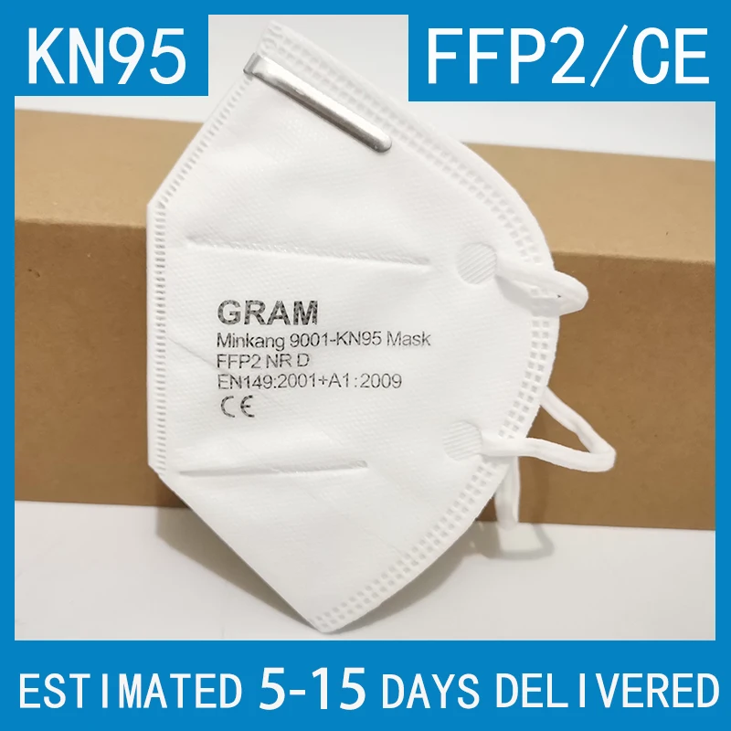FFP2 KN95 Face Mask Flu DHL Masques Anti Virus pm25 Pm2.5 Filter respirator Masks CE Certificate FFP2 = KN95 = N95 > Kf94 < FFP3
FFP2 KN95 Face Mask Flu DHL Masques Anti Virus pm25 Pm2.5 Filter respirator Masks CE Certificate FFP2 = KN95 = N95 > Kf94 < FFP3