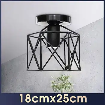 LED Modern Black Cage Pendant Lights Retro Industrial Iron Hanging Lights Metal Hanging Lamp Kitchen Restaurant Living Room
LED Modern Black Cage Pendant Lights Retro Industrial Iron Hanging Lights Metal Hanging Lamp Kitchen Restaurant Living Room