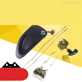 For Hyundai-9 R215 225 265-9 hook Excavator Door lock assembly lock cylinder inner grip outer handle Excavator Accessories 
For Hyundai-9 R215 225 265-9 hook Excavator Door lock assembly lock cylinder inner grip outer handle Excavator Accessories