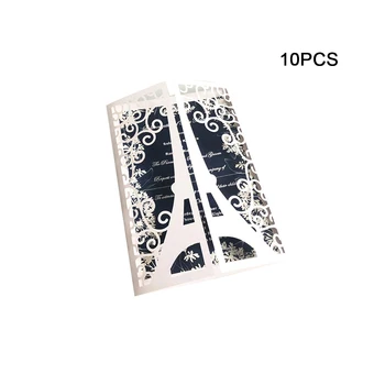 10pcs Openwork Tower Pattern Invitation Festival Celebration Party Banquet Invitation Greeting Invitation Card Decoration Set
10pcs Openwork Tower Pattern Invitation Festival Celebration Party Banquet Invitation Greeting Invitation Card Decoration Set