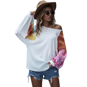 3 Colors Sweater Women O-Neck Autumn Sweaters Tie Dye Hollow out Batwing Pullover Sweater Female Casual White Tops Patchwork
3 Colors Sweater Women O-Neck Autumn Sweaters Tie Dye Hollow out Batwing Pullover Sweater Female Casual White Tops Patchwork