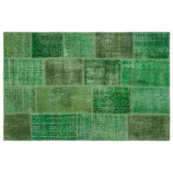 Handmade Green Vintage Overdyed Patchwork Area Rug 120 X180 Cm-3'11''X5'11''
Handmade Green Vintage Overdyed Patchwork Area Rug 120 X180 Cm-3'11''X5'11''