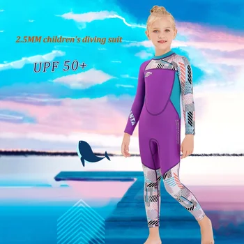 2020 Kids Diving Suit 2.5MM Neoprenes Wetsuit Children For Boys Girls Keep Warm One-piece Long Sleeves UV Protection Swimwear
2020 Kids Diving Suit 2.5MM Neoprenes Wetsuit Children For Boys Girls Keep Warm One-piece Long Sleeves UV Protection Swimwear