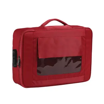 Visible Password Double Layer Files Bag Briefcase Document Pouch Business Travel 090F 
Visible Password Double Layer Files Bag Briefcase Document Pouch Business Travel 090F