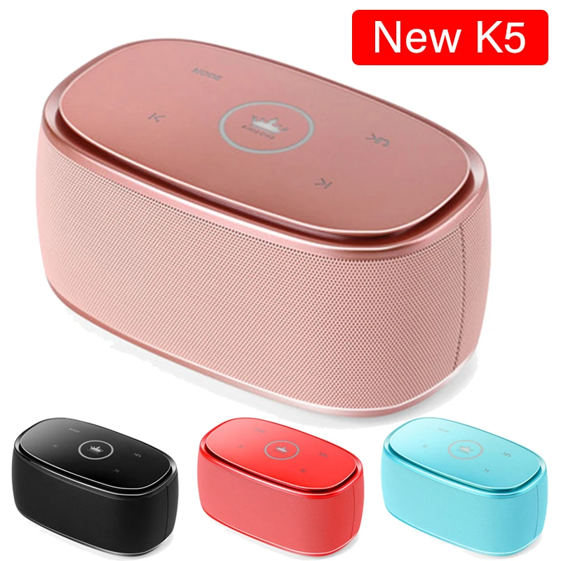 K5 BT Speaker Touch Control SoundBox Portable Wireless Stereo Surround Sound Hand Free Loudspeaker Subwoofer Mic TF AUX
K5 BT Speaker Touch Control SoundBox Portable Wireless Stereo Surround Sound Hand Free Loudspeaker Subwoofer Mic TF AUX